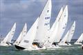 Folkboat Racing in the Solent © Jake Sugden