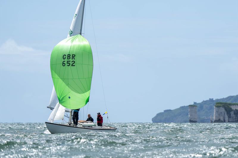 2024 International Paint Poole Regatta Day 3 photo copyright Ian Roman / International Paint Poole Regatta taken at Parkstone Yacht Club and featuring the Folkboat class