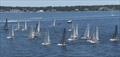 36 F18s start off Newport - New England 100 © Nick Woviotis