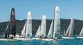 Conditions are on song for F16s and F18s at Airlie Beach Race Week © Shirley Wodson