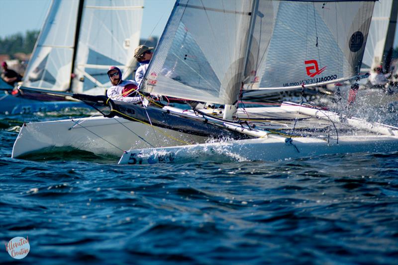 F18 Worlds at Sarasota day 3 - photo © Ellinor Walters