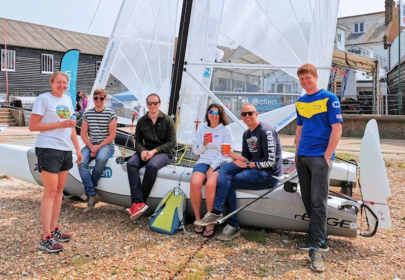 2019 Allen Endurance Series Round 1 - Whitstable Forts Race photo copyright Allen Brothers taken at Whitstable Yacht Club and featuring the Formula 18 class