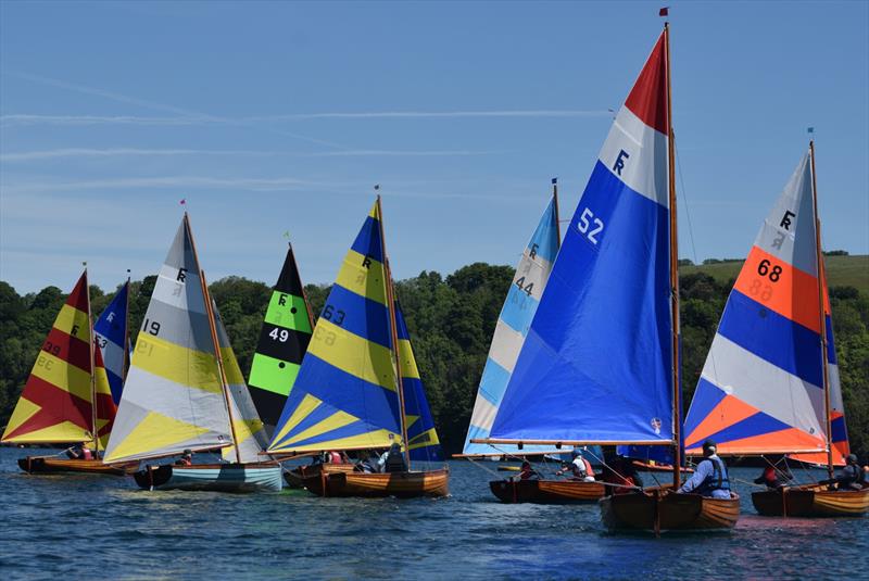 2022 Fowey River Championships photo copyright Marcus Lewis taken at Fowey Sailing and featuring the Fowey River Class class