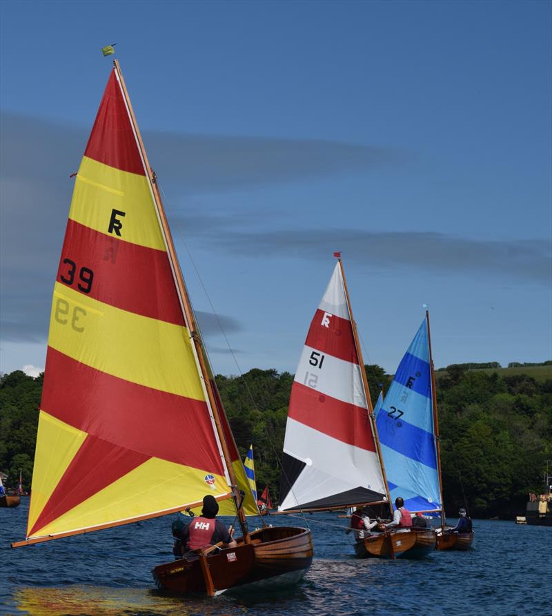 2022 Fowey River Championships photo copyright Marcus Lewis taken at Fowey Sailing and featuring the Fowey River Class class