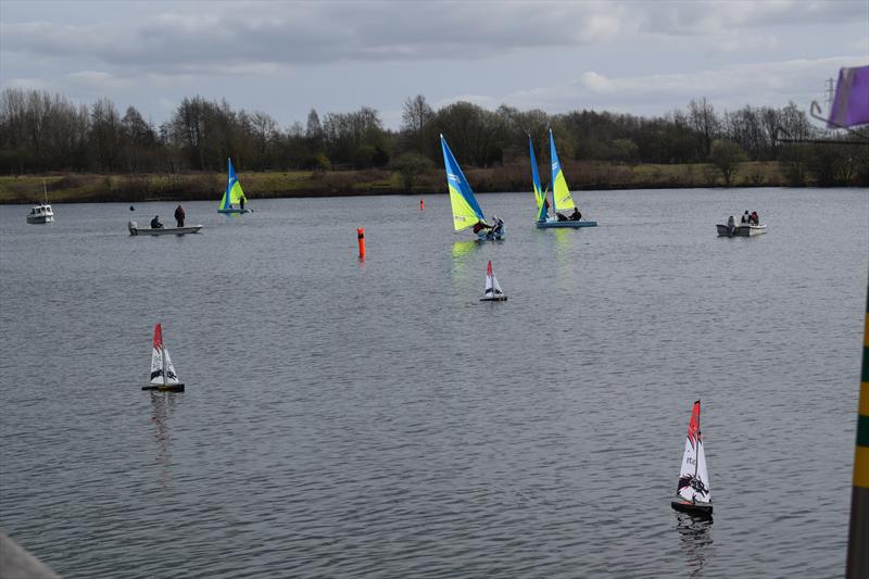 Fleets on the water at Ripon Sailing Club - photo © Ripon SC