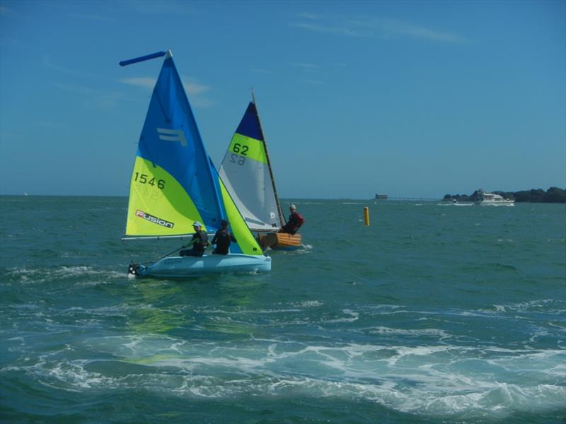 Bembridge Sailing Club Dinghy Regatta 2024 photo copyright Mike Samuelson taken at Bembridge Sailing Club and featuring the Fusion class