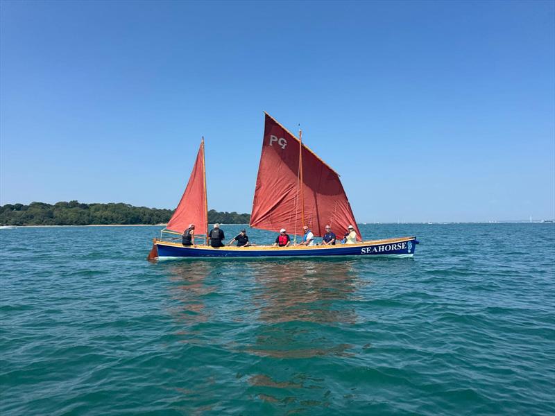 Sailing Gig Regatta in Bembridge photo copyright Brading Haven Gig Rowers taken at Brading Haven Yacht Club and featuring the Gig class