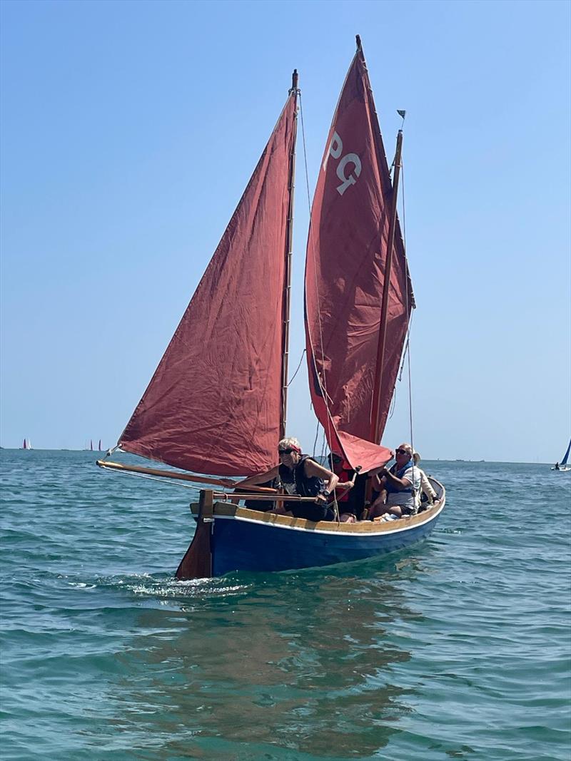 Sailing Gig Regatta in Bembridge photo copyright Brading Haven Gig Rowers taken at Brading Haven Yacht Club and featuring the Gig class