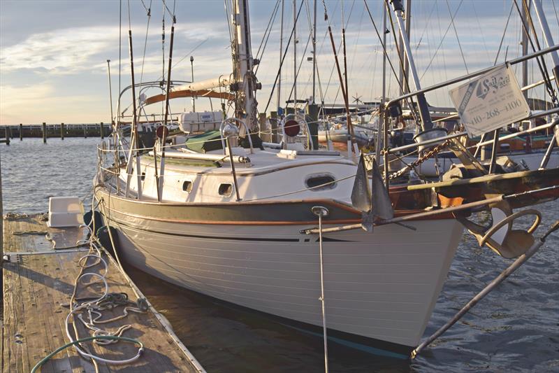 Guy deBoer's Tashiba 36, which he will sail in the Golden Globe Race 2022 photo copyright Images courtesy of Guy deBoer Collection taken at Key West Community Sailing Center and featuring the Golden Globe Race class