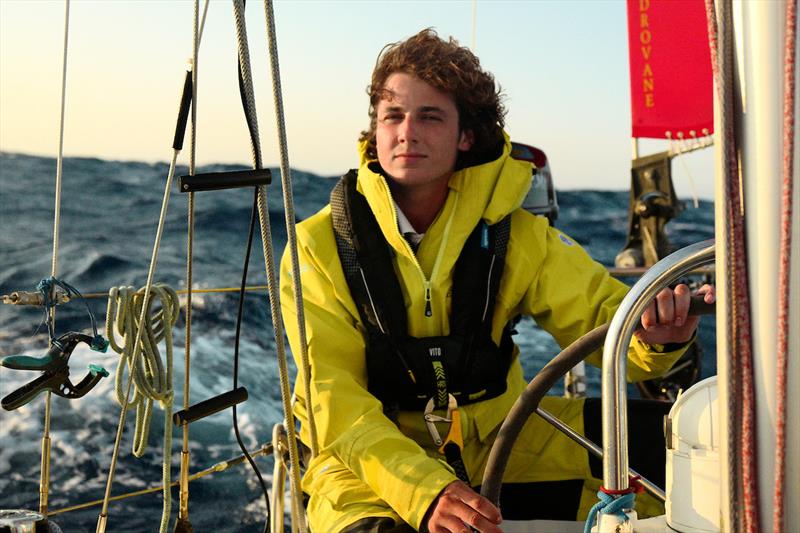 Generation Z sailor Louis Kerdelhué will cross the 2026 start line at just 21 years old. Inspired by the 2022 edition, the 19-year-old Frenchman decided to enter the GGR despite having limited ocean sailing experience - photo © Louis Kerdelhué / GGR2026