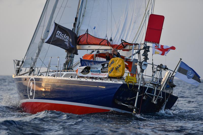 ONE AND ALL Prepares for a New Journey - ONE AND ALL, one of seven Rustler 36 yachts entered in the 2026 GGR, will be sailed by Joel Harkimo of Finland. This yacht previously secured third place in the 2018 GGR under command of Uku Randmaa from Estonia photo copyright Christophe Favreau / GGR2018 / GGR2026 taken at  and featuring the Golden Globe Race class