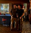 Adam McGovern and Chris Robinson win the Royal Windermere GP14 Northern Bell Open © Zoe Broughton