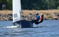 Tom Fletcher and Hannah Rose, second overall - GP14 Midland Area event at Trimpley © Simon Yeomans