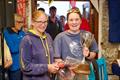 Crew's race winners during the Ripe Craftinsure GP14 National Championship at Tenby © Richard Craig / www.SailPics.co.uk