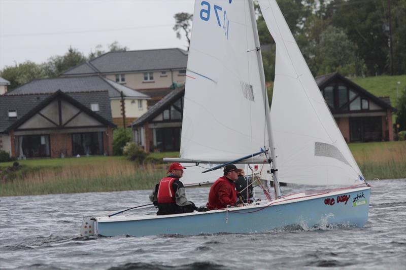 Adam Vaughan and Phil Pethybridge during the GP14 Scottish Championship photo copyright Stephen Hinton-Smith taken at Annandale Sailing Club and featuring the GP14 class