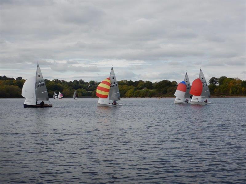 GP14s at Chelmarsh photo copyright John Dickinson taken at Chelmarsh Sailing Club and featuring the GP14 class