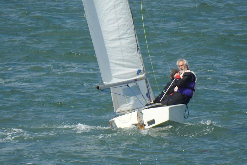 The Scott-Wilsons, runners up at Caernarfon, day 5 - Menai Strait Regattas photo copyright Ian Bradley taken at Port Dinorwic Sailing Club and featuring the GP14 class