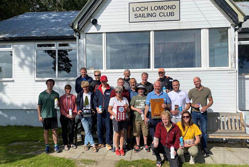 GP14 Scottish & Borders Bell at Loch Lomond photo copyright LLSC taken at Loch Lomond Sailing Club and featuring the GP14 class