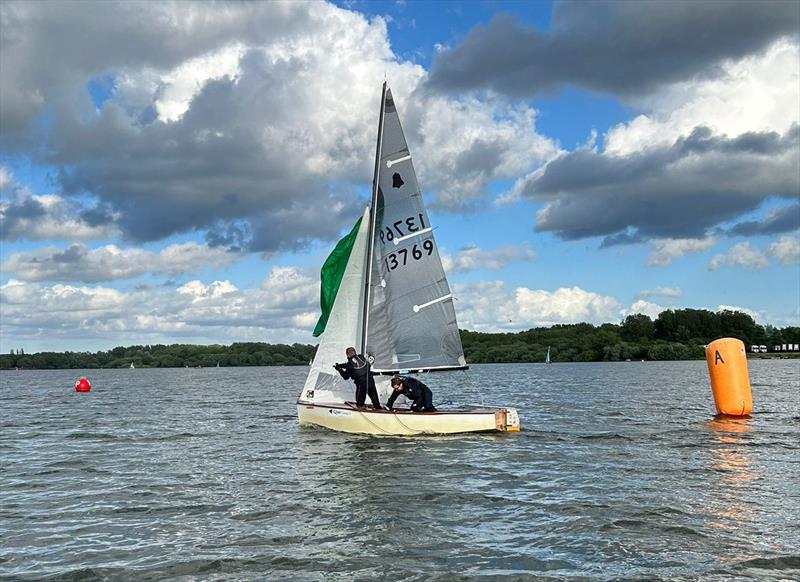 West Lancs GP14 during the 2024 Leigh & Lowton S2S Event photo copyright L&LSC taken at Leigh & Lowton Sailing Club and featuring the GP14 class