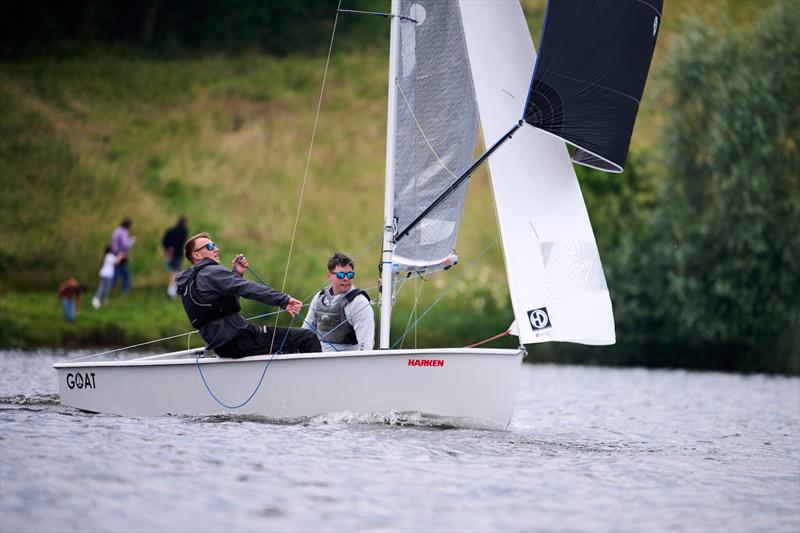 Sam Watson and Andy Dawson, overall winners - GP14 Inland Championship at Staunton Harold - photo © Richard Craig / www.SailPics.co.uk