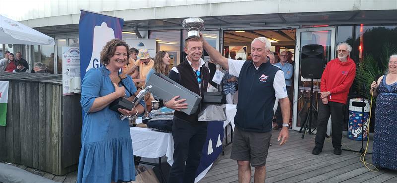 2024 GP14 Worlds at Pwllheli - Ger Owens and Mel Morris 4th and Top Irish Boat - photo © Andy Johnston