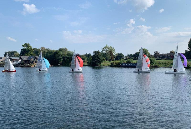 GP14 open meeting at Hampton photo copyright John Hollands taken at Hampton Sailing Club and featuring the GP14 class