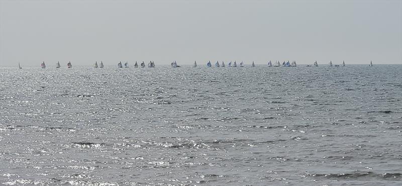Day 3 of the 2025 Doyle Sails GP14 Championship of Ireland at Rush Sailing Club - photo © Lauren O'Hare, Aisling Kelly & Andy Johnston