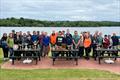 A large range of silverware - Graduate National Championship at Staunton Harold © SHSC
