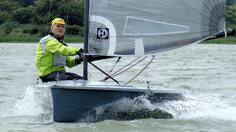 Steven Hendon gave Richard Le Mare some strong competition, finishing second overall in the Hadron H2 Open at Deben Yacht Club photo copyright Keith Callaghan taken at Deben Yacht Club and featuring the Hadron H2 class