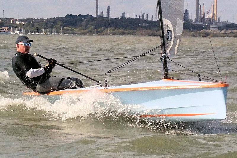 Richard Leftley planes to victory - Hadron H2 Solent Trophy at Warsash - photo © Keith Callaghan