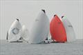 Black Group racing at the Warsash Spring Series 2025 &copy; Warsash SC