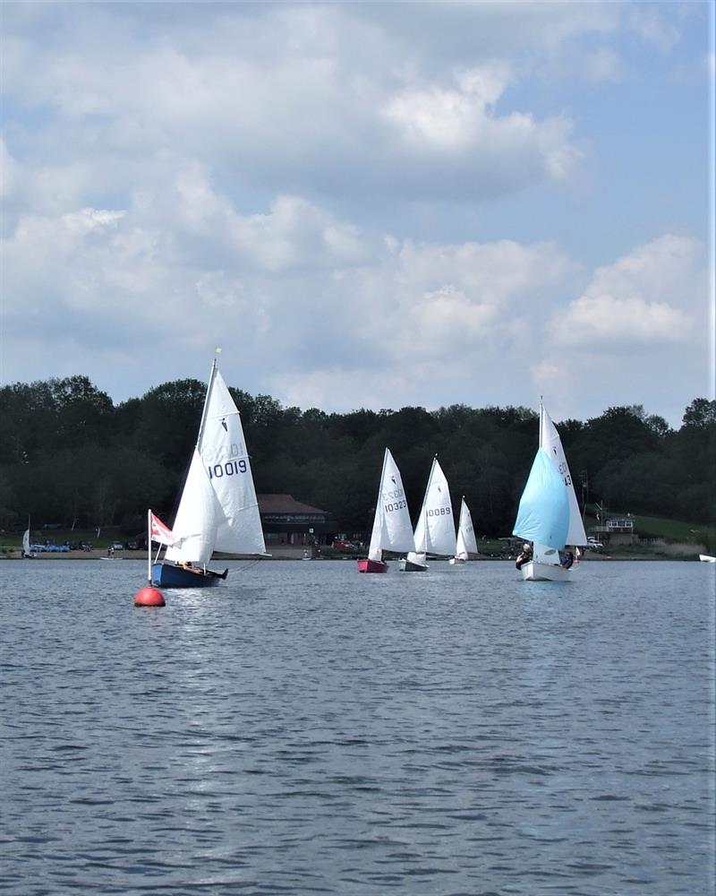 Heron Southern Championship at Bewl photo copyright Richard Hayden taken at Bewl Sailing Association and featuring the Heron class