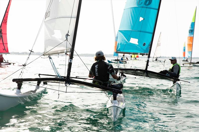 Hobie 14 World Championships in Cesenatico, Italy - photo © Australian National Hobie Class Association