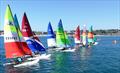 Class 6 start - Nick Cousins Memorial Spring Regatta at Royal Channel Islands YC, Jersey © Bill Harris