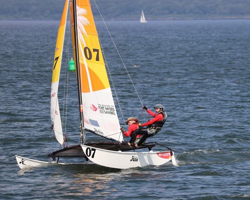 Christopher Dutton and Ben Morin, en route to winning the Megrew's Cup - photo © Gayle Brouillard / Shoreline Photography