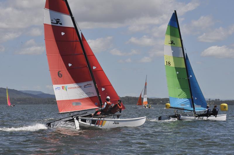 NSW Hobie Cat State Championships on Wallis Lake - photo © Bruce Andersson