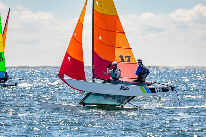 2025 Hobie 16 Open North American Championships photo copyright Tim Ludvigsen taken at Pensacola Yacht Club and featuring the Hobie 16 class