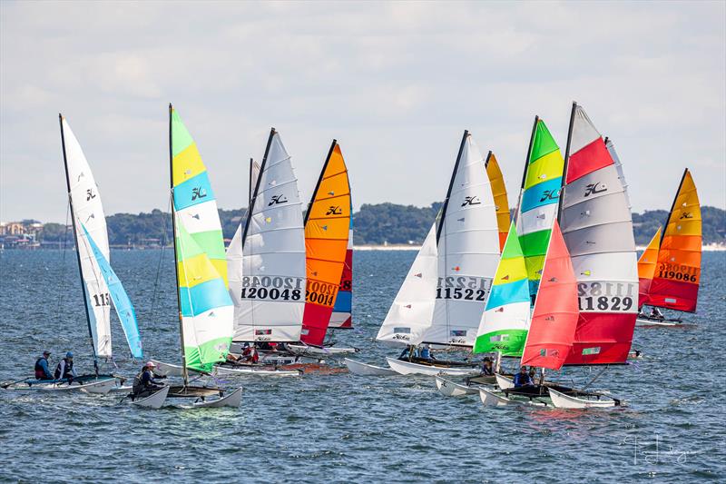 2025 Hobie 16 Open North American Championships photo copyright Tim Ludvigsen taken at Pensacola Yacht Club and featuring the Hobie 16 class