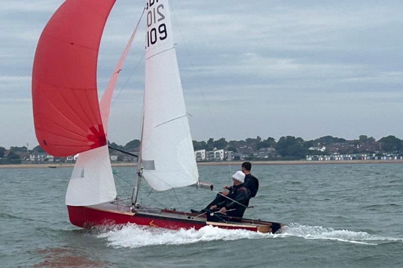 Michael McNamara and Harry Chatterton win the Hornet Nationals at Dabchicks photo copyright Fiona Sparks taken at Dabchicks Sailing Club and featuring the Hornet class