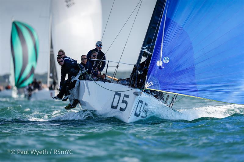 Jerry Hill's Farr 280 Moral Compass wins the HP30 class at Land Union September Regatta 2022 photo copyright Paul Wyeth / www.pwpictures.com taken at Royal Southern Yacht Club and featuring the HP30 class