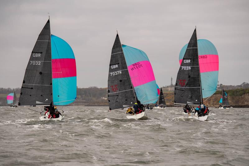 707 NCS Edinburgh Cup at Port Edgar Yacht Club photo copyright Andy Lines taken at Port Edgar Yacht Club and featuring the 707 class
