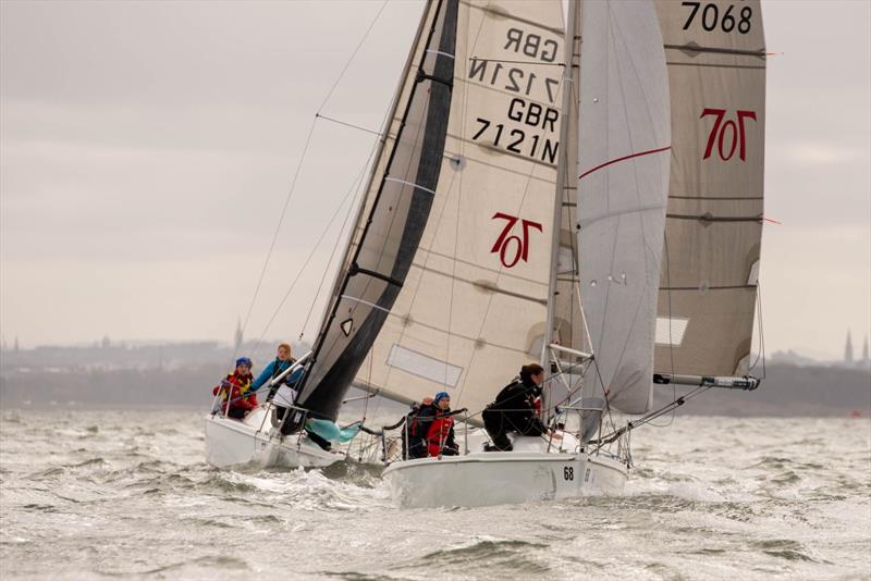 707 NCS Edinburgh Cup at Port Edgar Yacht Club photo copyright Andy Lines taken at Port Edgar Yacht Club and featuring the 707 class