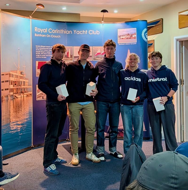 2025/26 University Sailing League Round 2 at Burnham photo copyright Nick Milton taken at Royal Corinthian Yacht Club and featuring the 707 class