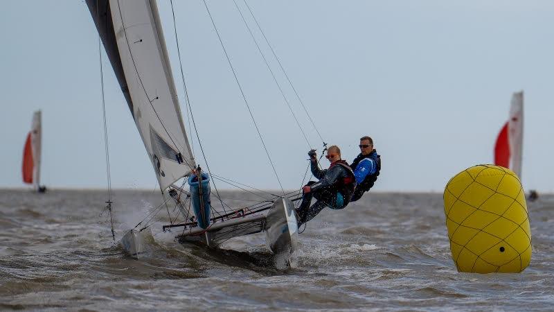 20th Hurricane SX National Championships at Harwich Town photo copyright David Maynard / alleycatmedia.co.uk taken at Harwich Town Sailing Club and featuring the Hurricane 5.9 SX class