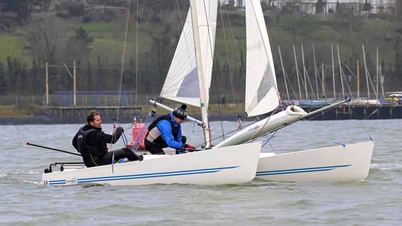 Leigh-on-Sea Sailing Club Brass Monkey Race 2024 - photo © David Maynard / www.alleycatphotographer.com