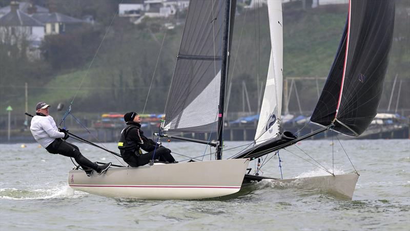 Leigh-on-Sea Sailing Club Brass Monkey Race 2024 - photo © David Maynard / www.alleycatphotographer.com