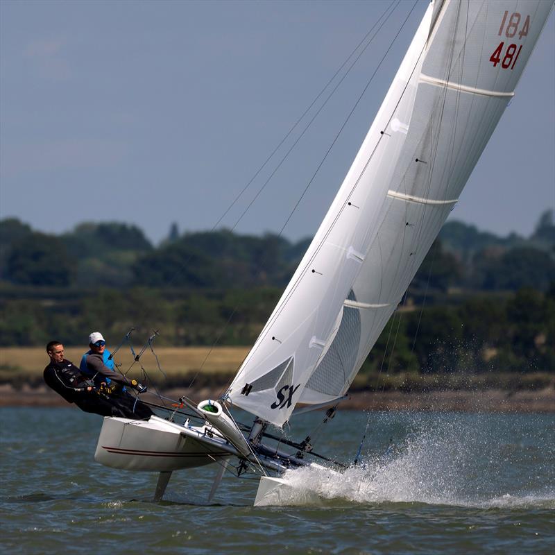 Hurricane 5.9 TT at Stone photo copyright David Maynard / www.alleycatphotographer.com taken at Stone Sailing Club and featuring the Hurricane 5.9 SX class