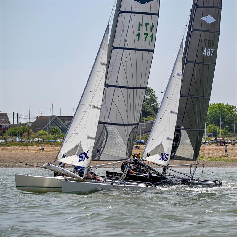 Hurricane 5.9 TT at Stone photo copyright David Maynard / www.alleycatphotographer.com taken at Stone Sailing Club and featuring the Hurricane 5.9 SX class