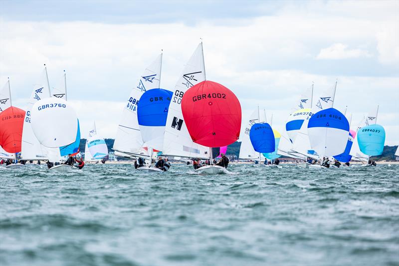 Hyde winning at the Flying Fifteen Southern Area Championship 2024 photo copyright Phil Jackson / Digital Sailing taken at Parkstone Yacht Club and featuring the  class