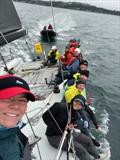 Cascadia Sailing practicing aboard their IC37, Westerly &copy; Cascadia Sailing